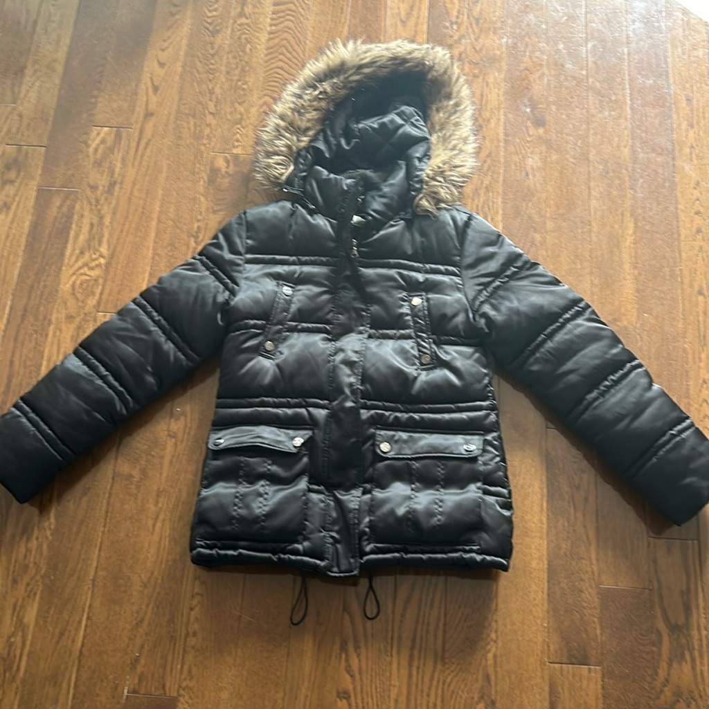 Esprit Black Winter Jacket - Size S - Extremely Warm And Great Condition
